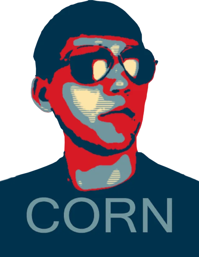 Joe CORN poster art